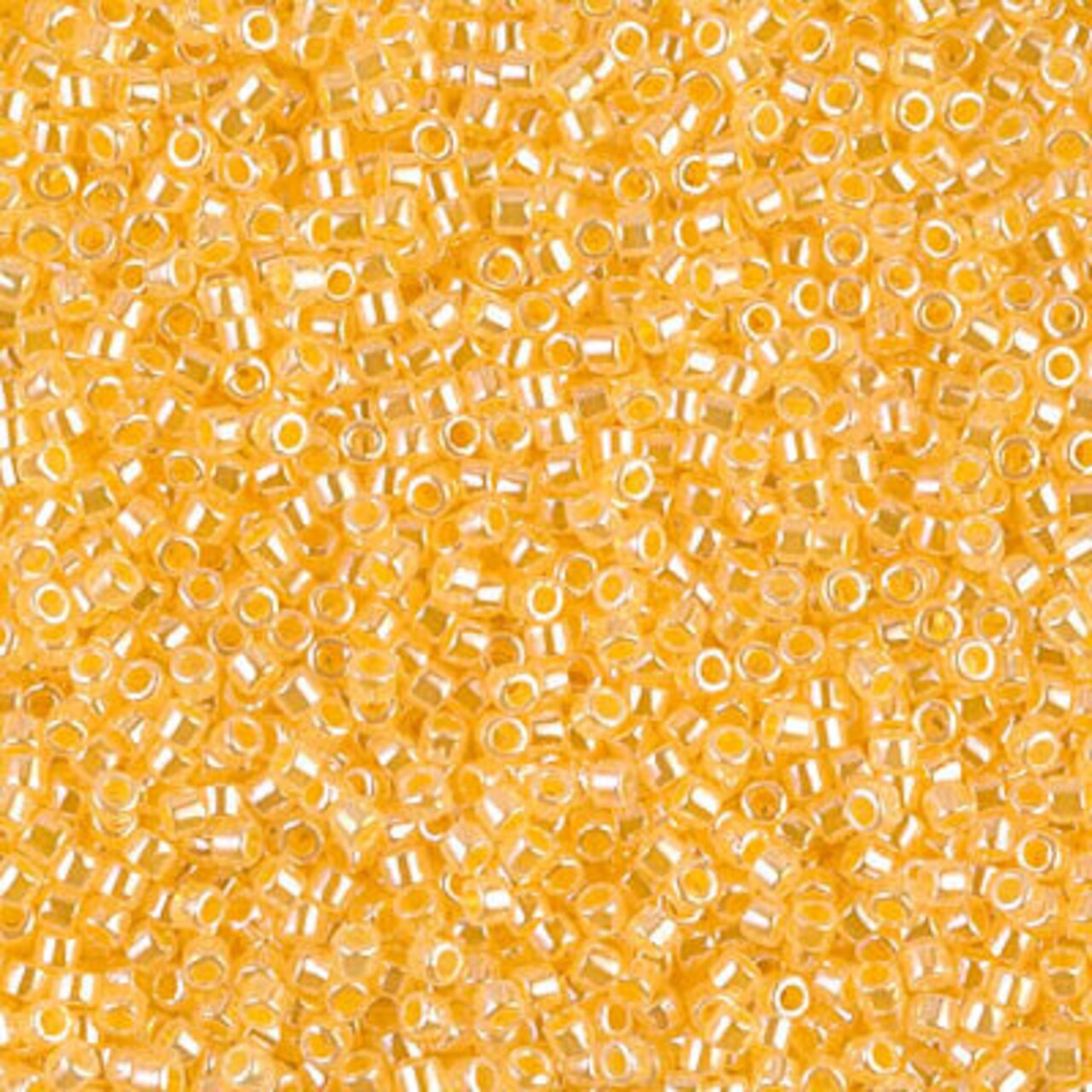Miyuki Delica Bead 11/0, DB0233, Light Daffodil Ceylon, 5 grams